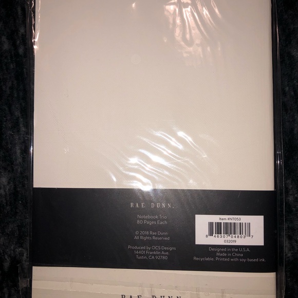 Rae Dunn 3 piece notebooks!! 🥰 - Picture 3 of 3